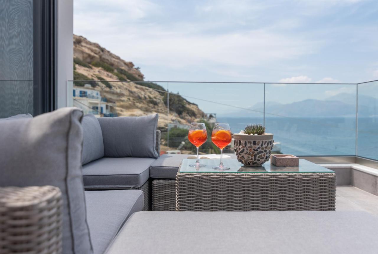 Aphrodite Luxury Accommodation Matala Exterior foto