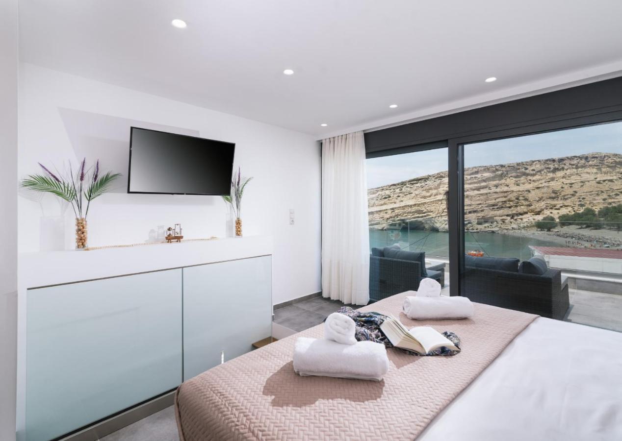 Aphrodite Luxury Accommodation Matala Exterior foto