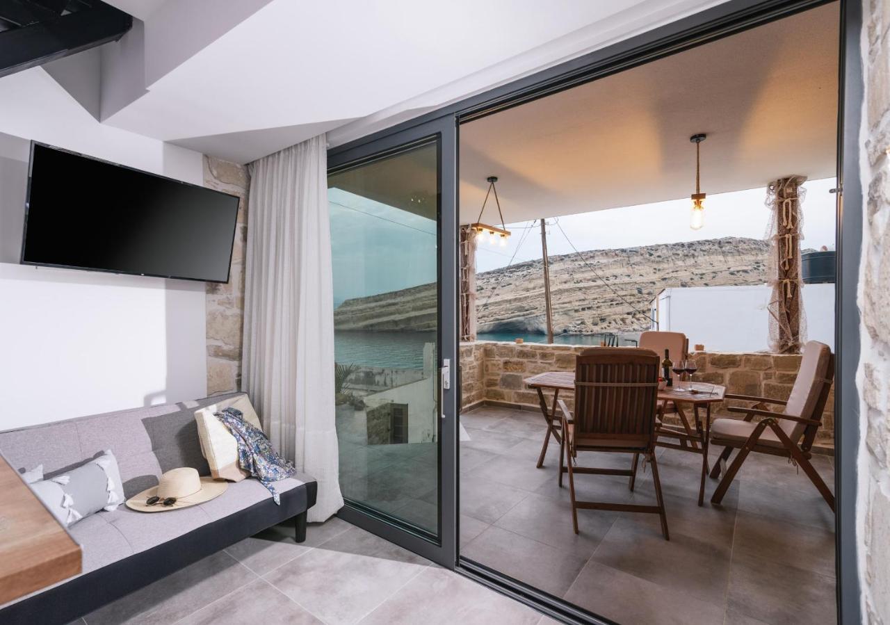 Aphrodite Luxury Accommodation Matala Exterior foto